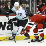 Hamilton scores 2 on power play, Devils win without Hughes