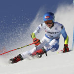 Shiffrin remembers her late father at gold-medal ceremony