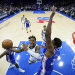 Harden, Embiid, Harris rally 76ers past Grizzlies 110-105