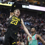 Jazz rally late, send reeling Spurs to 16th straight loss