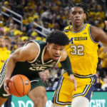 Spartans lose to Michigan in their first game since shooting
