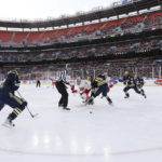 Ohio State-Michigan take feud on ice at Browns home stadium