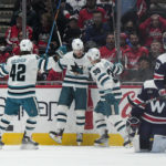 Karlsson has goal and 2 assists, Sharks beat Capitals 4-1