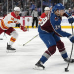 MacKinnon, Georgiev help Avalanche beat Flames, 4-1