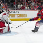 Burns scores, Hurricanes beat Ovechkin-less Capitals 3-2