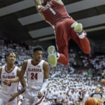 No. 2 Alabama wins, led by Miller after week of questions