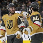 Carrier's late goal gives Golden Knights 2-1 win over Sharks
