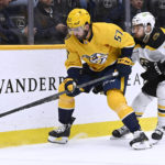 Jeremy Swayman makes 29 saves, Bruins blank Predators 5-0
