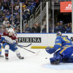 Byram scores twice to help Avalanche beat Blues 4-1