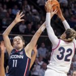 Sénéchal leads No. 6 UConn past Siegrist, No. 14 Villanova