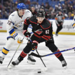 Noesen has goal, assist as Hurricanes rout Sabres 5-1
