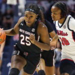No. 1 South Carolina survives 64-57 in overtime at Ole Miss