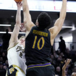 Buie, Audige help Northwestern beat No. 1 Purdue 64-58