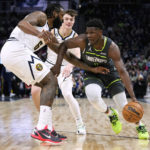 Timberwolves cruise to 128-98 win against Jokic-less Nuggets