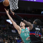 Bogandovic's 32 lead Pistons to double OT win over Spurs