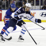 Scheifele, Hellebuyck lead Jets to 4-1 win over Rangers