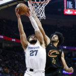 Garland scores 32 points, Cavaliers beat Grizzlies 128-113