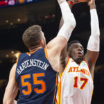 Brunson scores 28, Randle 25, Knicks rout Hawks 122-101