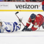 Tkachuk's 5-point night leads Panthers over Lightning 7-1