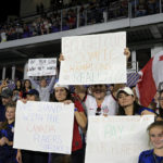 US women beat Canada 2-0, show support in labor dispute