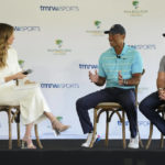Woods, McIlroy break ground on high-tech golf league site