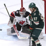 Wild score twice in shootout to beat New Jersey 3-2