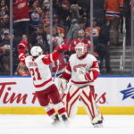 Suter lifts Red Wings past Oilers in 5-4 shootout victory