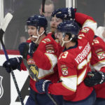 Tkachuk's 5-point night leads Panthers over Lightning 7-1
