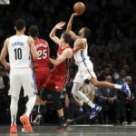 Mikal Bridges scores career-high 45, Nets beat Heat 116-105