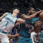 Bey hits late 3-pointer to help Pistons beat Hornets 118-112