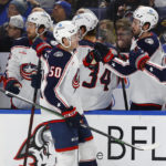 Robinson scores 3 goals in Blue Jackets' 5-3 win over Sabres