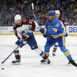 Byram scores twice to help Avalanche beat Blues 4-1