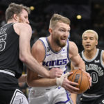 Sabonis' double-double helps Kings power past Spurs 119-109