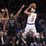 Brunson scores 40 as Knicks end 9-game skid vs Nets, 124-106