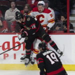 Stutzle scores in OT, Senators rally to beat Flames 4-3