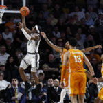 Vandy stuns No. 6 Tennessee on Lawrence's buzzer-beating 3