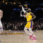 LeBron sets NBA career scoring mark in Lakers' loss to OKC