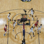 James closes on NBA scoring record, Lakers fall to Pelicans