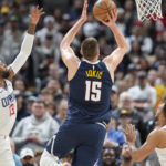George's heave just late, Jokic and Nuggets top Clips in OT
