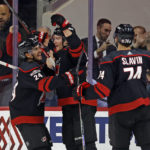 Svechnikov ends drought with 2 goals, Hurricanes beat Blues
