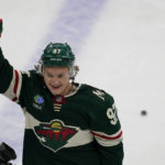 Kaprizov caps hat trick in OT as Wild beat Blue Jackets 3-2