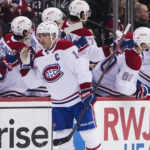 Montembeault makes 37 saves as Canadiens stun Devils 5-2