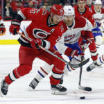 Jarvis' hat trick carries Hurricanes past Canadiens 6-2