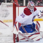 Montembeault makes 37 saves as Canadiens stun Devils 5-2