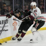 Vejmelka, Coyotes beat Blackhawks 4-1 after Kane trade