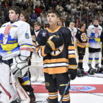 Ukrainians, Bruins celebrate unity arm-in-arm on the ice