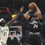 Bucks beat Clippers 119-106 for 10th straight win