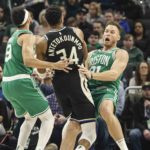 Bucks edge Celtics 131-125 in OT for 11th straight win