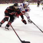Panarin's 4-goal night helps Rangers stop Hurricanes' streak