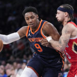 Knicks rout Pelicans while honoring 1973 championship squad
